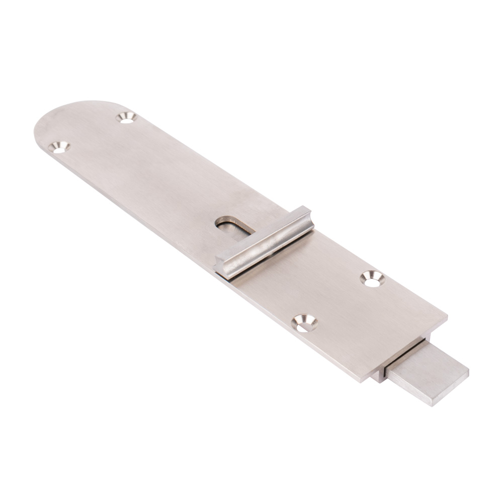 Henderson Securefold Pro Non-Locking Flush Bolt - 190mm - Satin Chrome